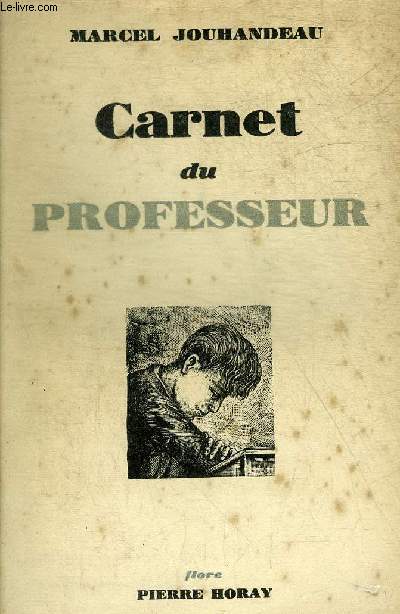CARNET DU PROFESSEUR.