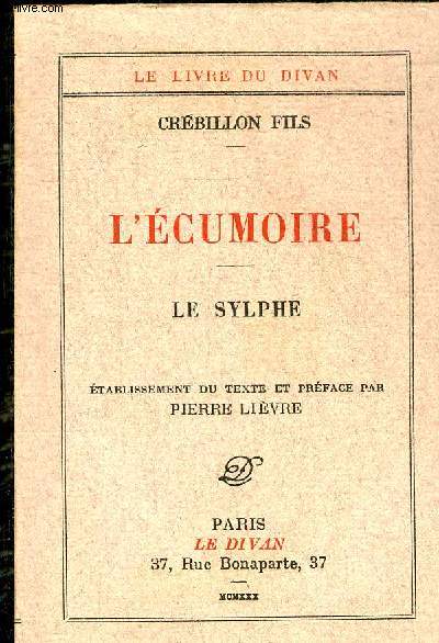 L'ECUMOIRE - LE SYLPHE.