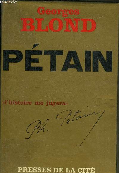 PETAIN 1856-1951 - COLLECTION COUP D'OEIL.