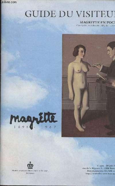 Guide du visiteur - Magritte en poche - Magritte 1898-1967