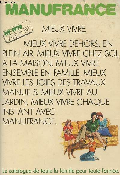 Manufrance - Manufacture franaise d'armes et cycles de Saint-Etienne - Catalogue 1978