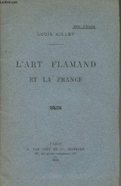 L'art Flamand et la France