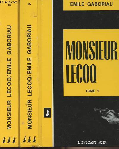 Monsieur Lecoq Tome 1 et 2 - collection 