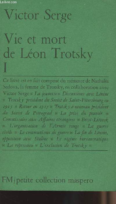 Vie et mort de Lon Trotsky - I - collection 