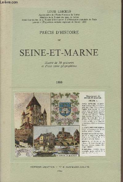 Prcis d'histoire de Seine-et-Marne