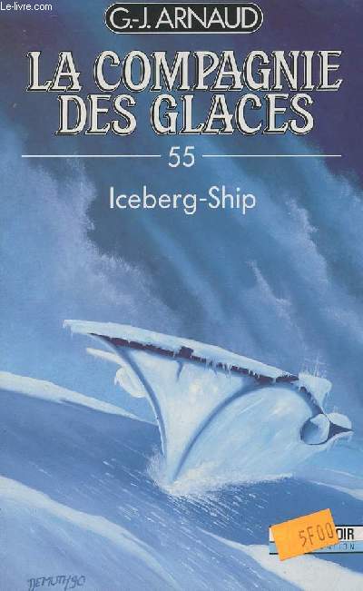 La compagnie des glaces - N55 - Iceberg-Ship - 