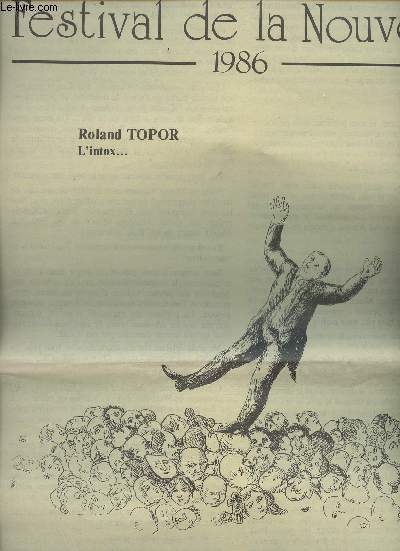 Festival de la Nouvelle - 1986 - Roland Topor - L'intox... illustr par lui-mme