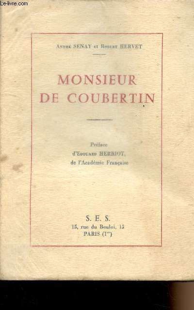 Monsieur de Coubertin