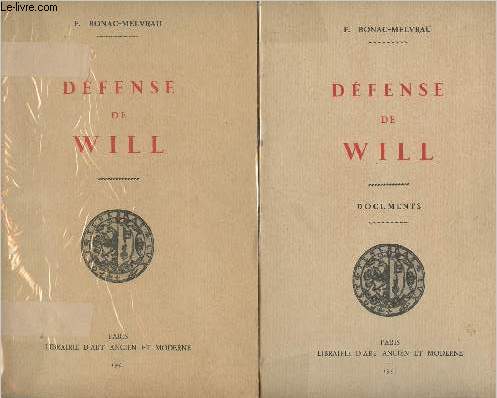 Dfense de Will + Documents