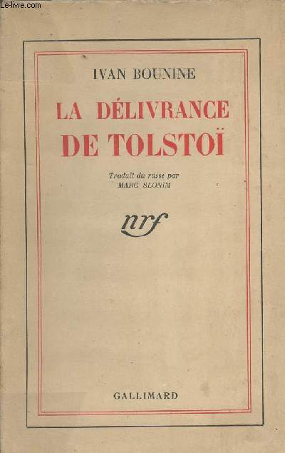 La dlivrance de Tolsto