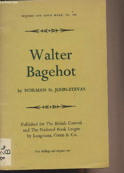 Walter Bagehot - 