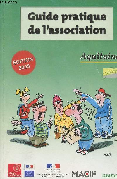 Guide pratique de l'association - Aquitaine - Edition 2005