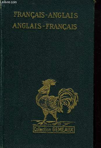 DICTIONNAIRE FRANCAIS-ANGLAIS / ANGLAIS-FRANCAIS.