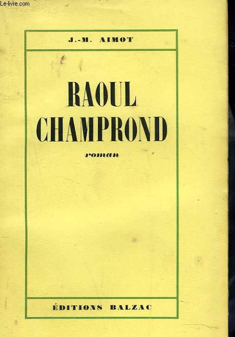 RAOUL CHAMPROND