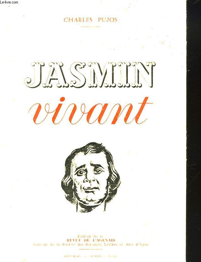 JASMIN VIVANT. EXTRAIT DE LA REVUE DE L'AGENAIS