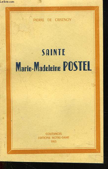 SAINTE MARIE-MADELEINE POSTEL