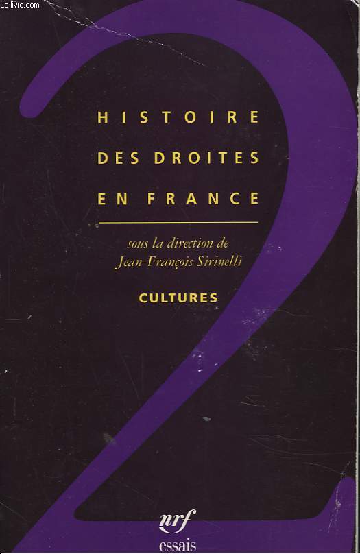 HISTOIRE DES DROITS EN FRANCE. 2. CULTURES.