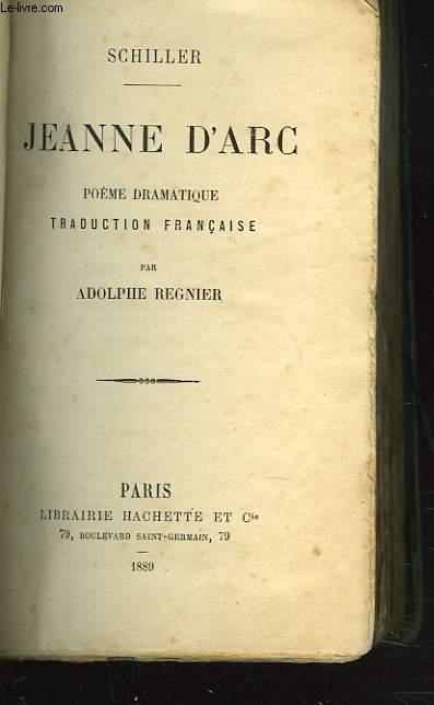 JEANNE D'ARC. POEME DRAMATIQUE
