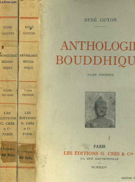 ANTHOLOGIE BOUDDHIQUE. TOME SECOND.