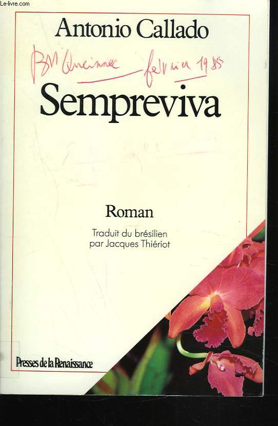 SEMPREVIVA. ROMAN.