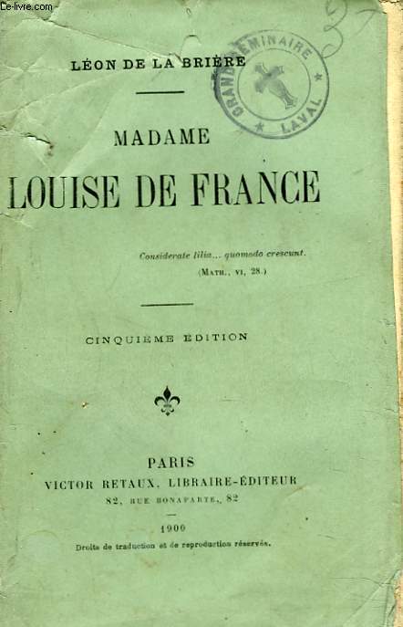 MADAME LOUISE DE FRANCE