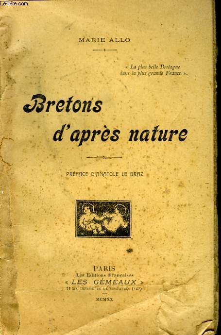 BRETONS D'APRES NATURE