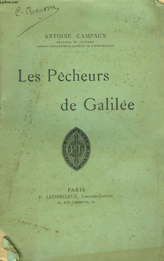 LES PECHEURS DE GALILEE