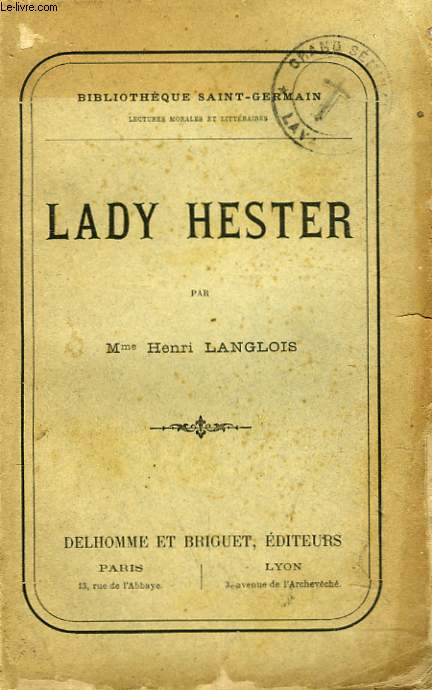 LADY HESTER