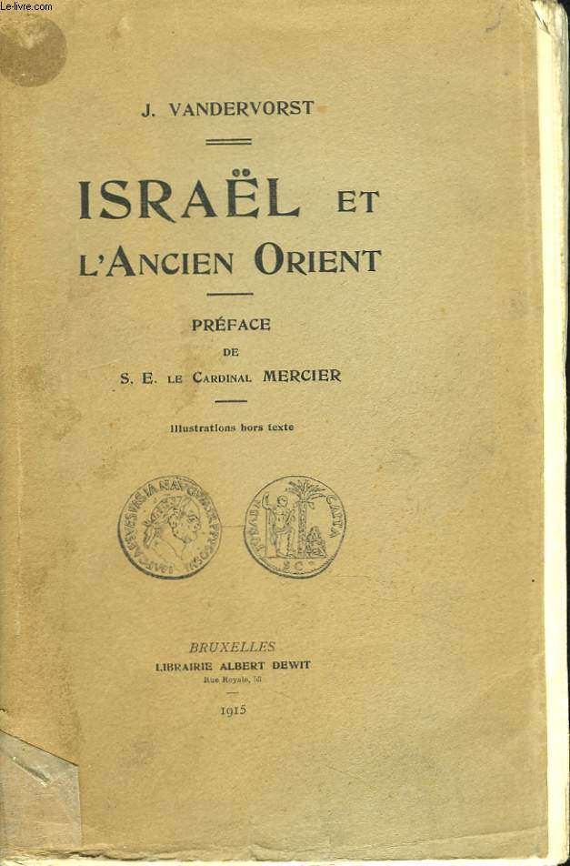 ISRALET L'ANCIEN ORIENT