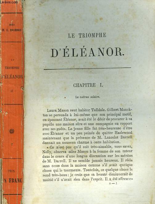 LE TRIOMPHE D'ELEANOR. TOME II.
