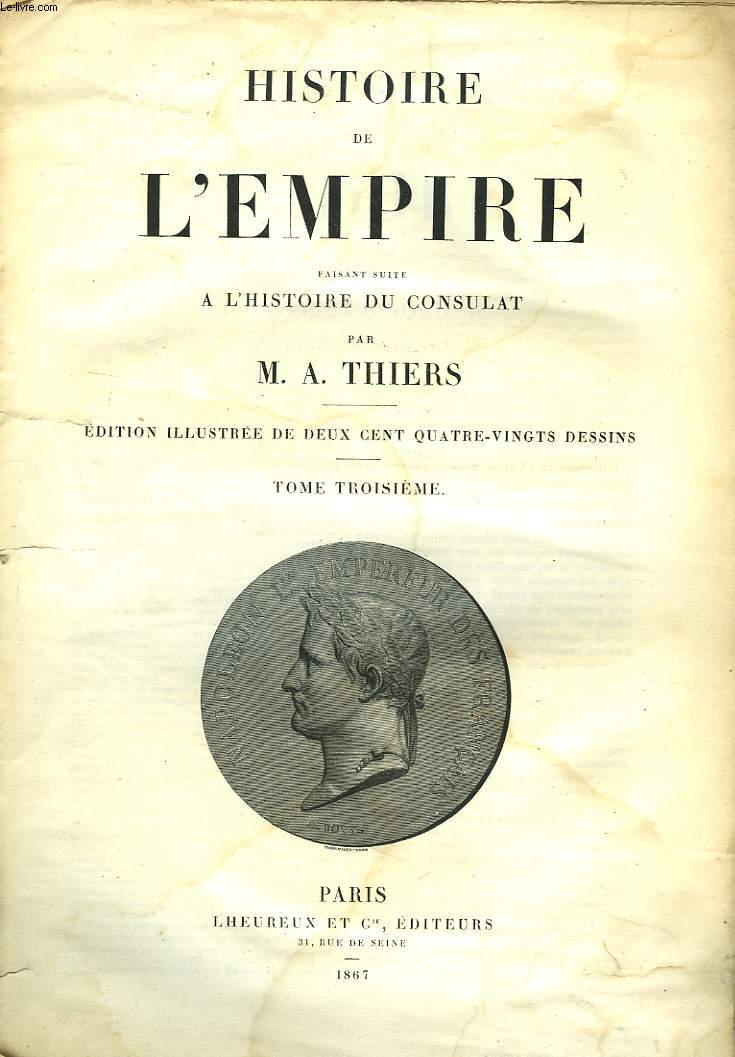 HISTOIRE DE L'EMPIRE TOME III.
