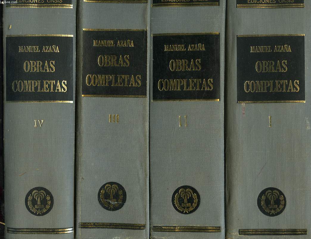 OBRAS COMPLETAS. TOMES I  IV.