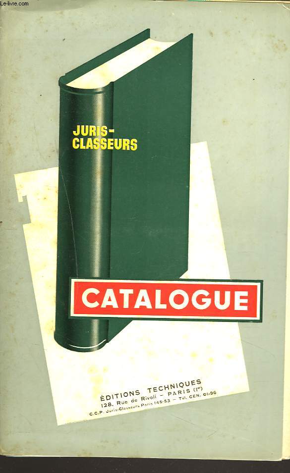 CATALOGUE JURIS-CLASSEURS