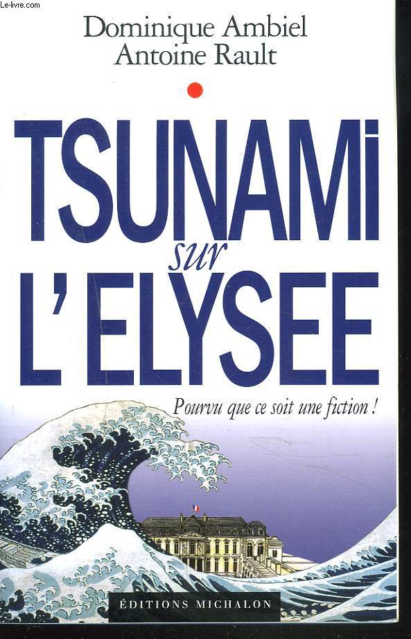 TSUNAMI SUR L'ELYSEE. POURVU QUE CE SOIT UNE FICTION !