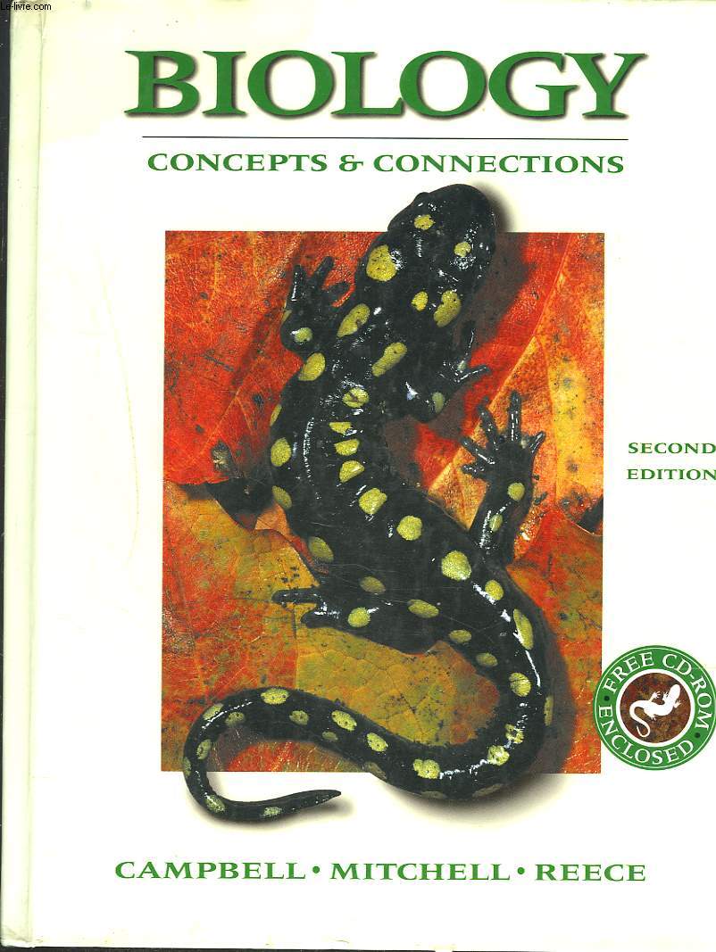 BIOLOGY. CONCEPTS & CONNECTIONS. + CD ROM. SECOND EDITION