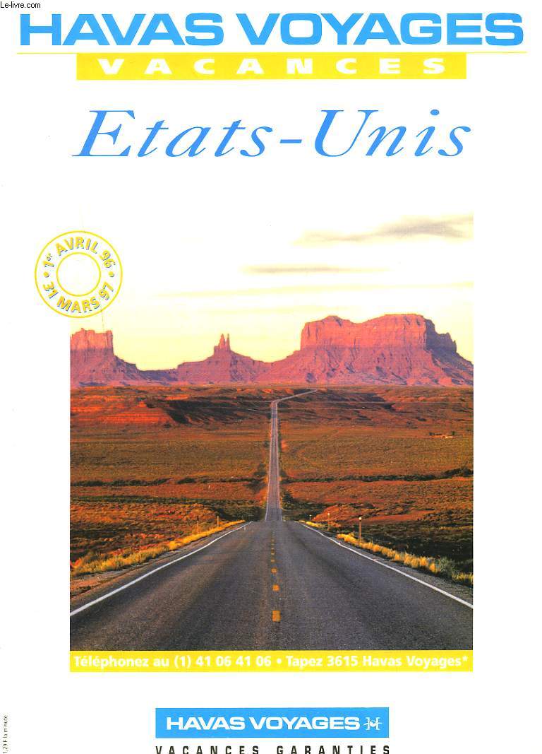 ETATS-UNIS. AVRIL 1996-MARS 1997.