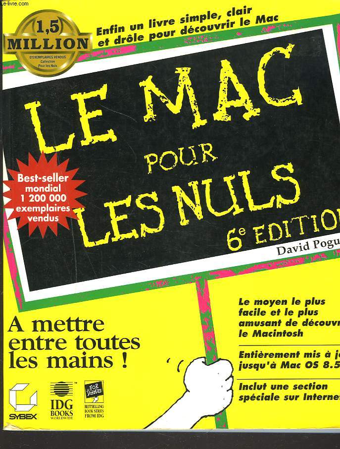 LE MAC POUR LES NULS. 6e EDITION.