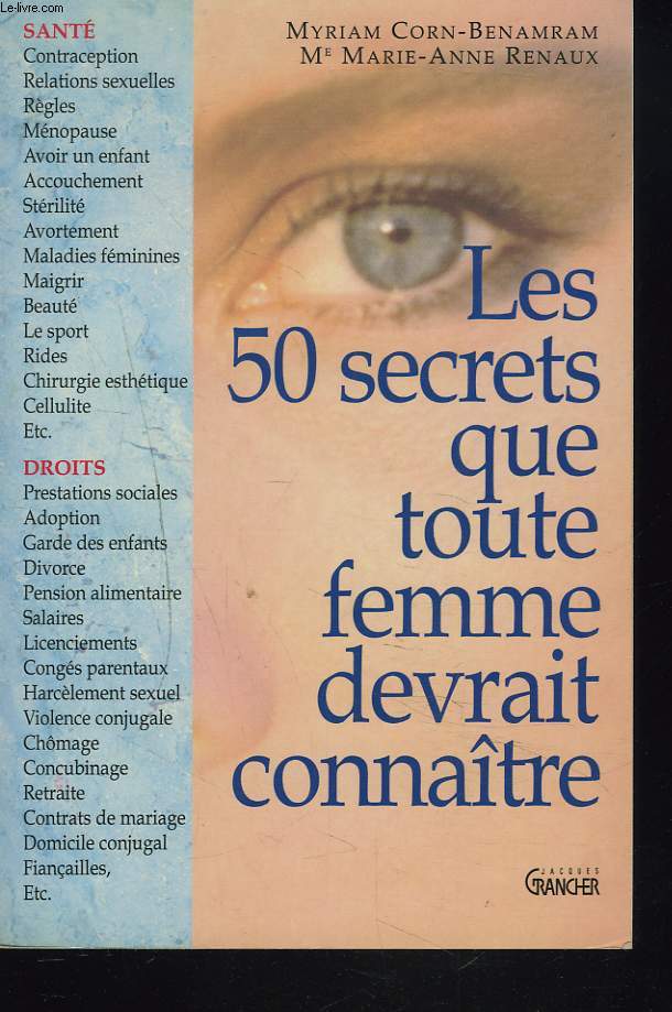 LES 50 SECRETS QUE TOUTE FEMME DEVRAIT CONNAITRE.