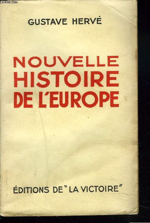 NOUVELLE HISTOIRE DE L'EUROPE