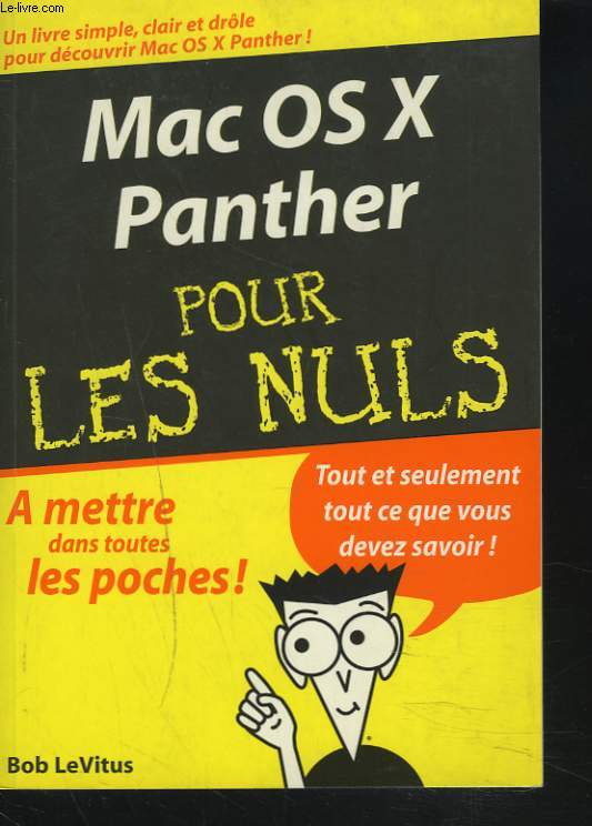MAC OS X PANTHER POUR LES NULS