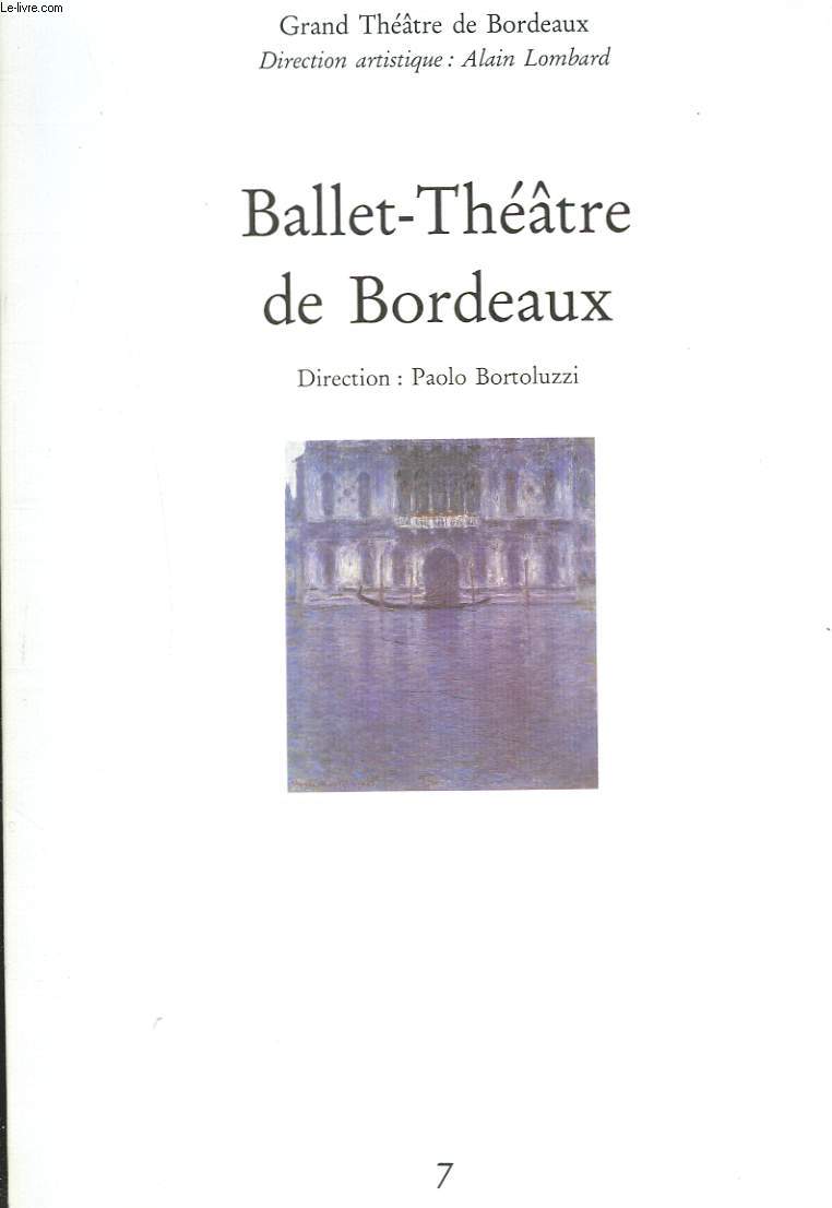 BALLET-THEATRE DE BORDEAUX