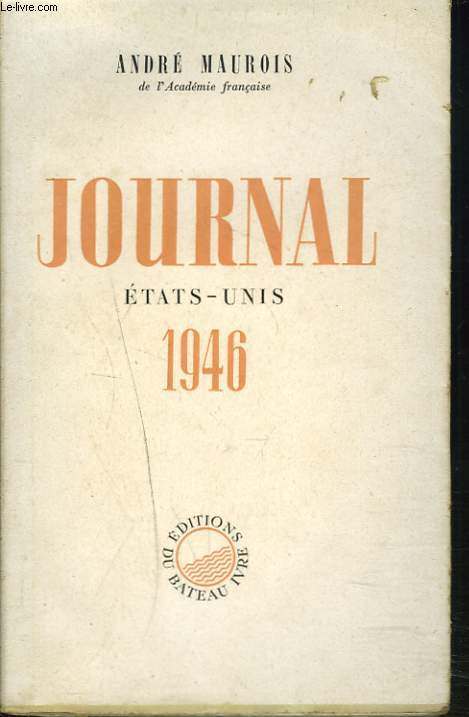 JOURNAL. ETAT-UNIS 1946.