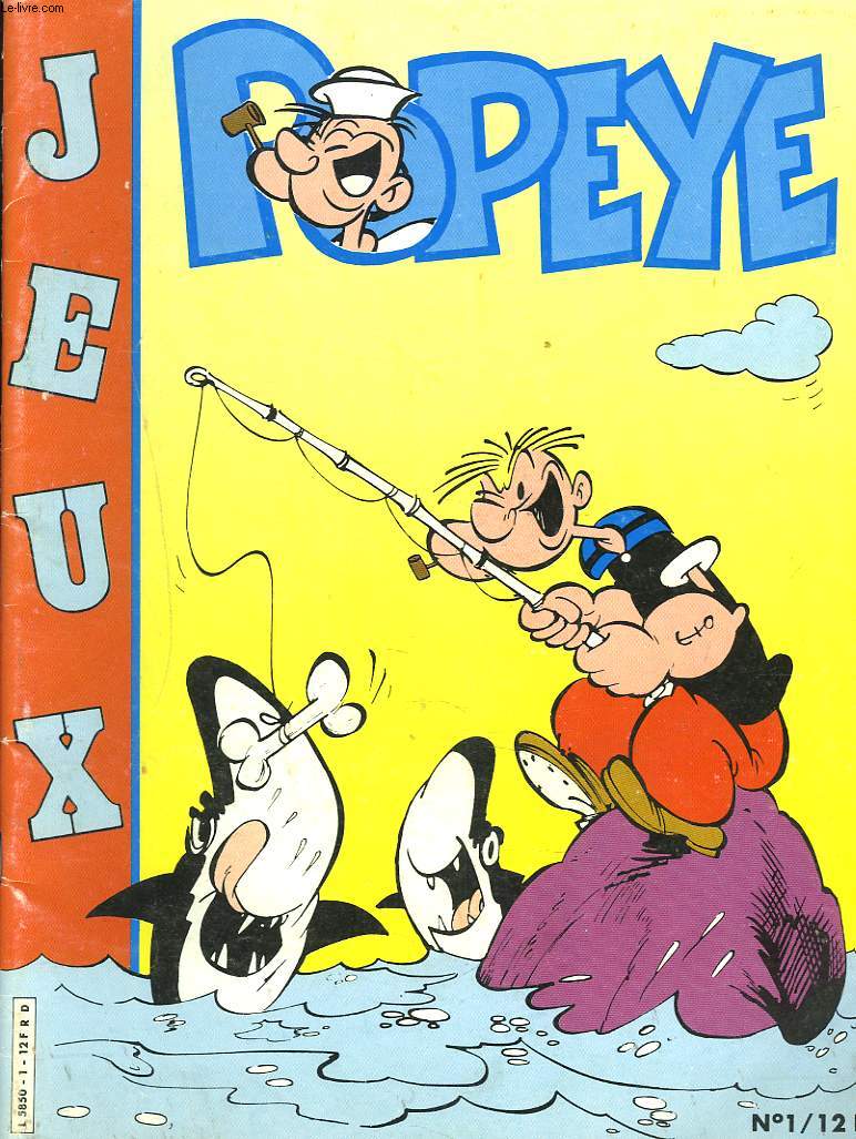 POPEYE JEUX N1, 1986.