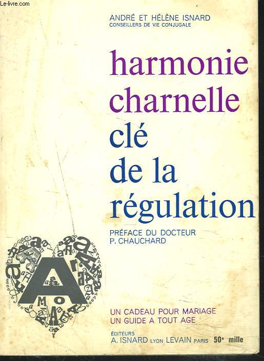 HARMONIE CHARNELLE CLE DE LA REGULATION.