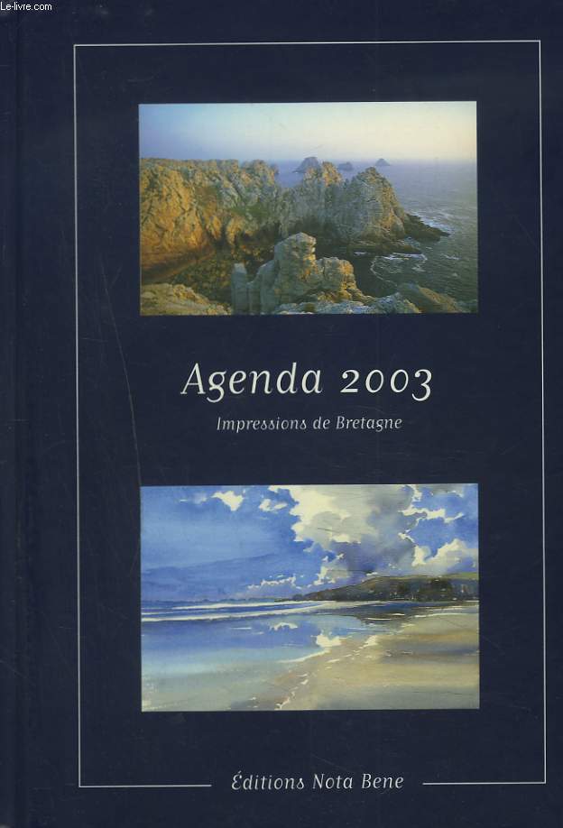 IMPRESSIONS DE BRETAGNE. AGENDA 2003.