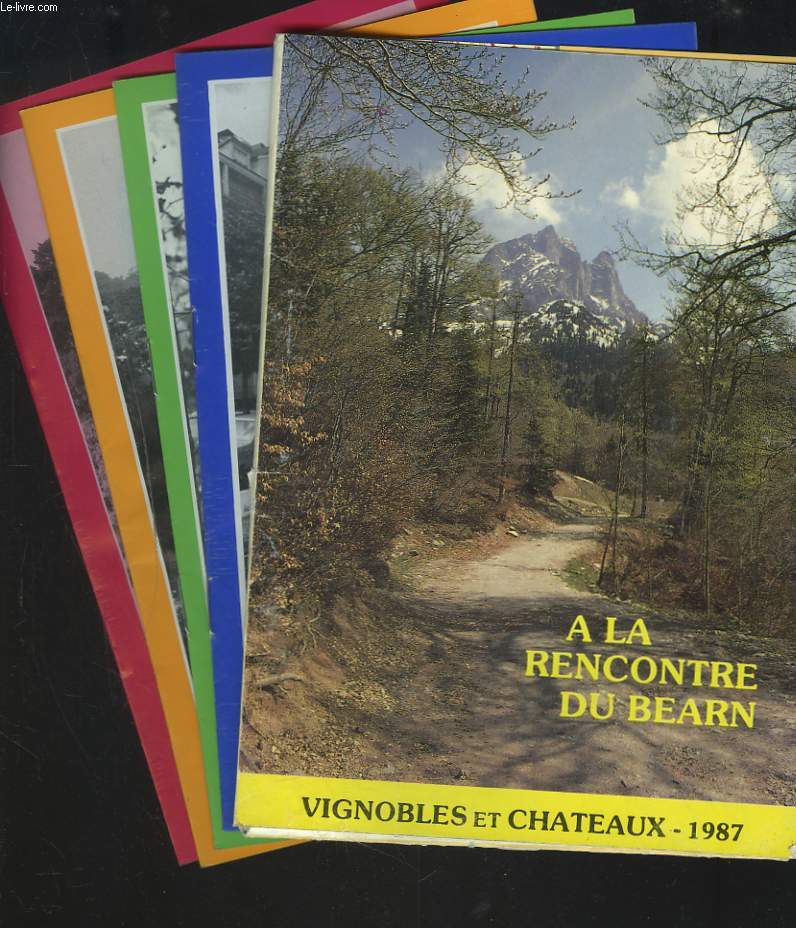 A LA RENCONTRE DU BEARN. VIGNOBLES ET CHATEAUX 1987 : PAU, VILLE JARDIN / LES VINS DE JURENCON / LES VINS DE BEARN BELLOQ / LE VIGNOBLE DE MADIRAN.