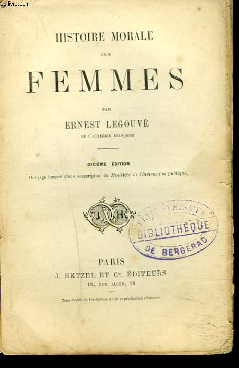 HISTOIRE MORALE DES FEMMES.