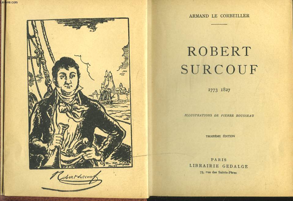 ROBERT SURCOUF 1773-1827.