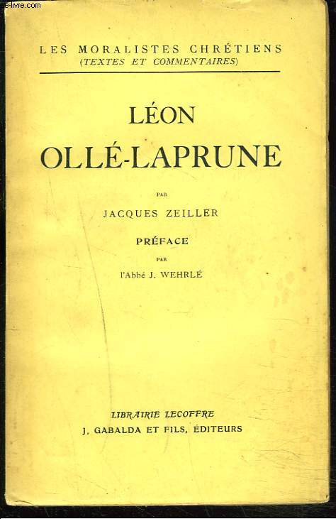 LEON OLLE-LAPRUNE
