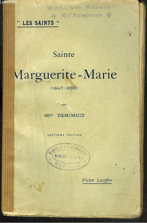 SAINTE MARGUERITE-MARIE (1647-1690).
